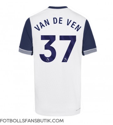 Tottenham Hotspur Micky van de Ven #37 Replika Hemmatröja 2024-25 Kortärmad